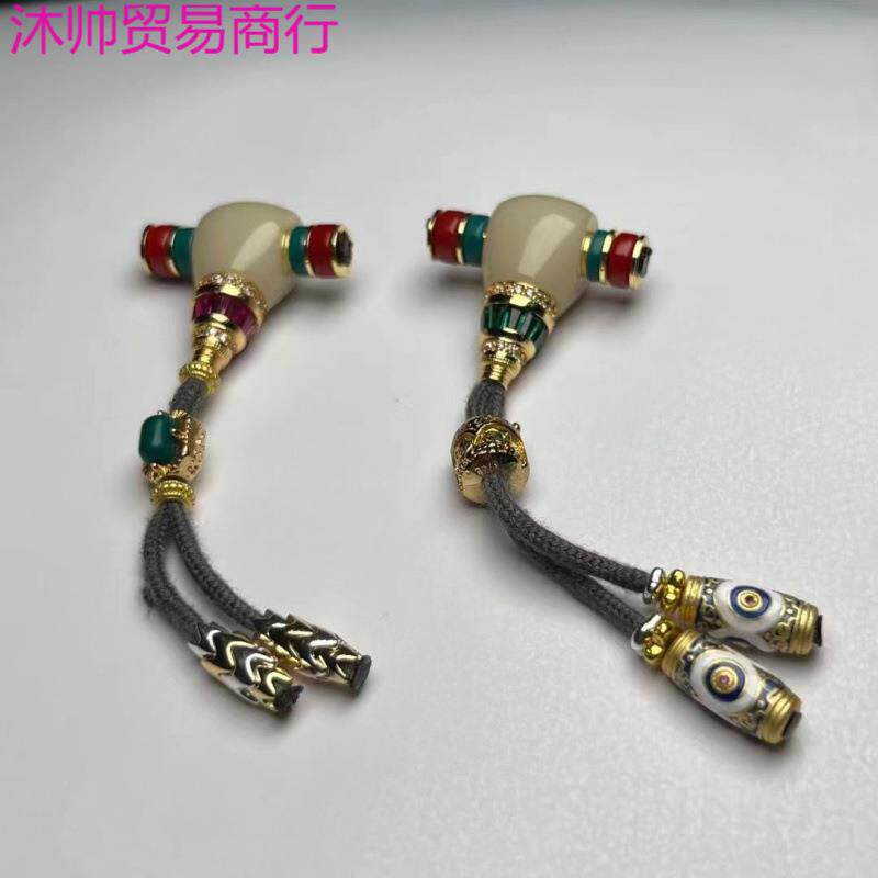 三通万向轴背云弟子珠套装星月金刚菩提配珠文玩配饰