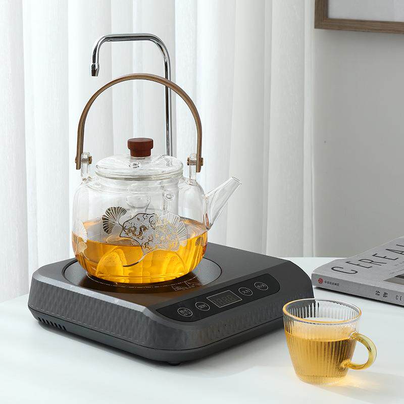 自动上水电陶炉茶炉抽水玻璃壶煮茶器小型家用静音电磁炉智能保温