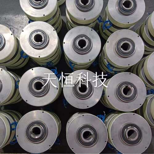 微型磁粉制动器THB-K-B-2.5KG 24V空心轴薄型磁粉制动器厂家现货