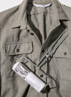 粘毛器滚筒+送替换装PUEBCO金属复古除尘滚筒地毯清扫纸粘毛器