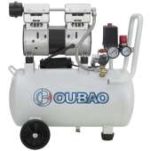 欧堡静音空压机4极750W 无油机24L 750W