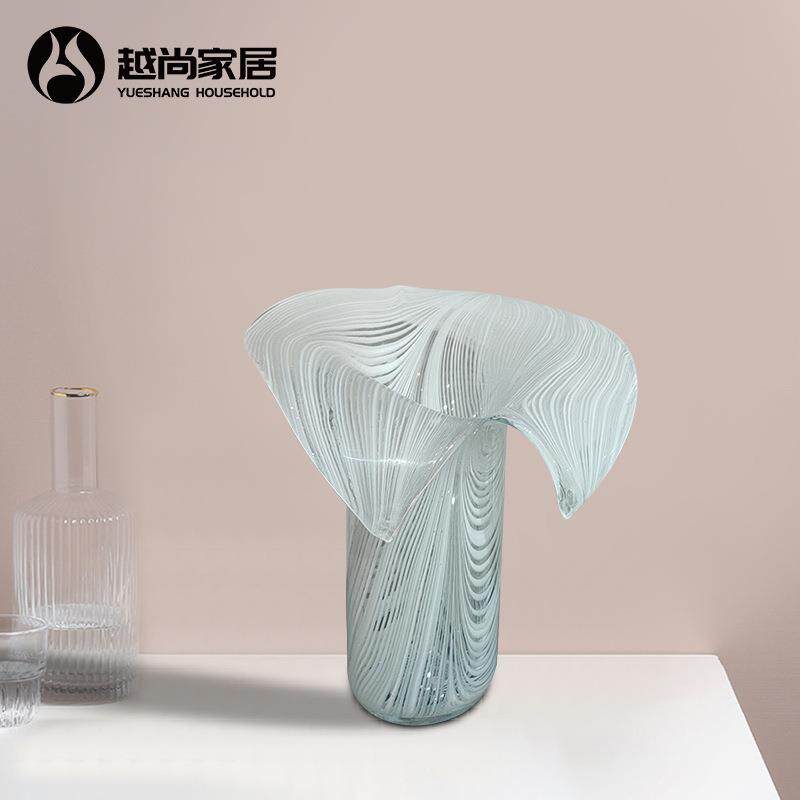 创意家居花瓶绿萝植物透明玻璃插花容器桌面摆件家居装饰用品
