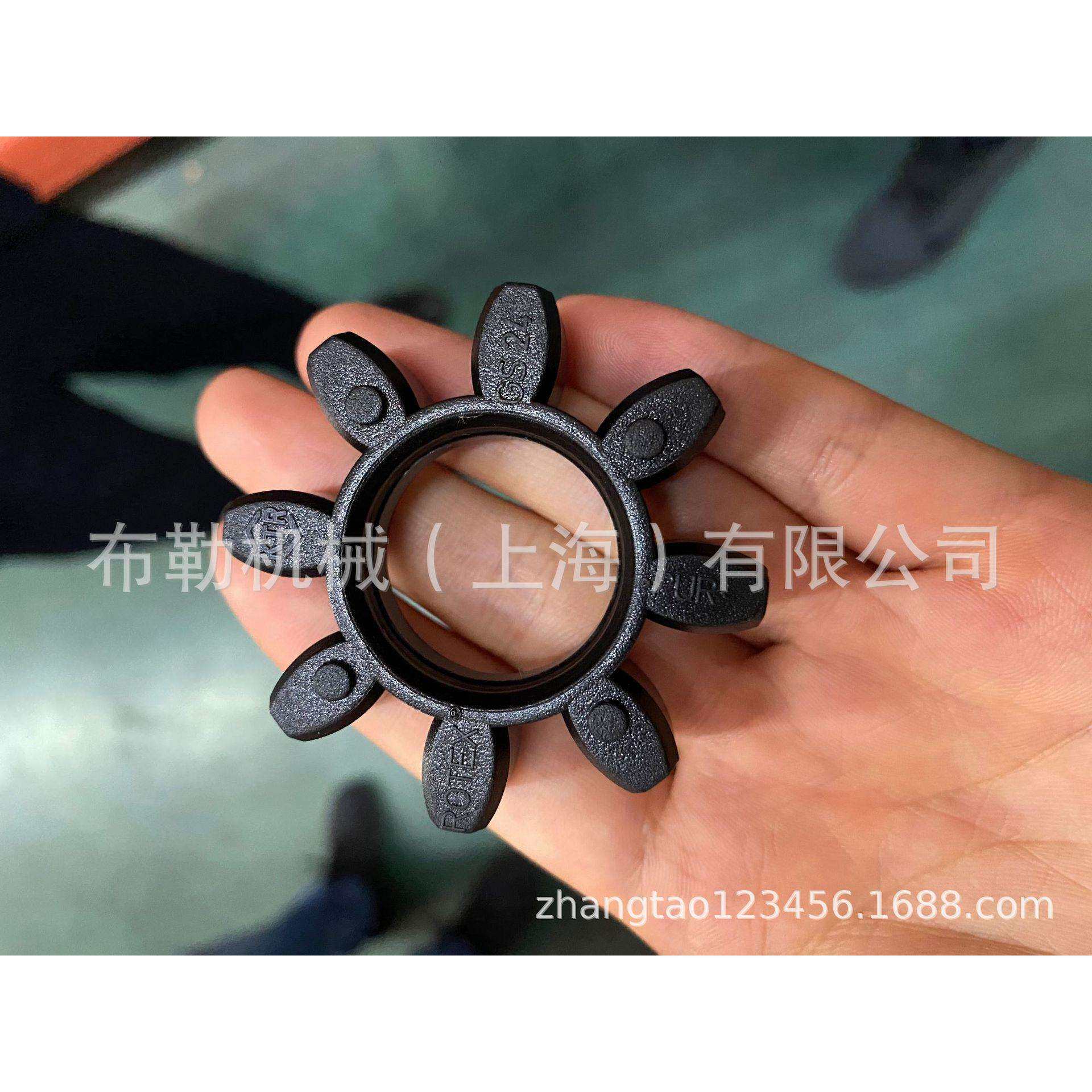 梅花联轴器弹性体/空心连轴胶/空压机聚氨酯缓冲块/星型胶圈CJ110