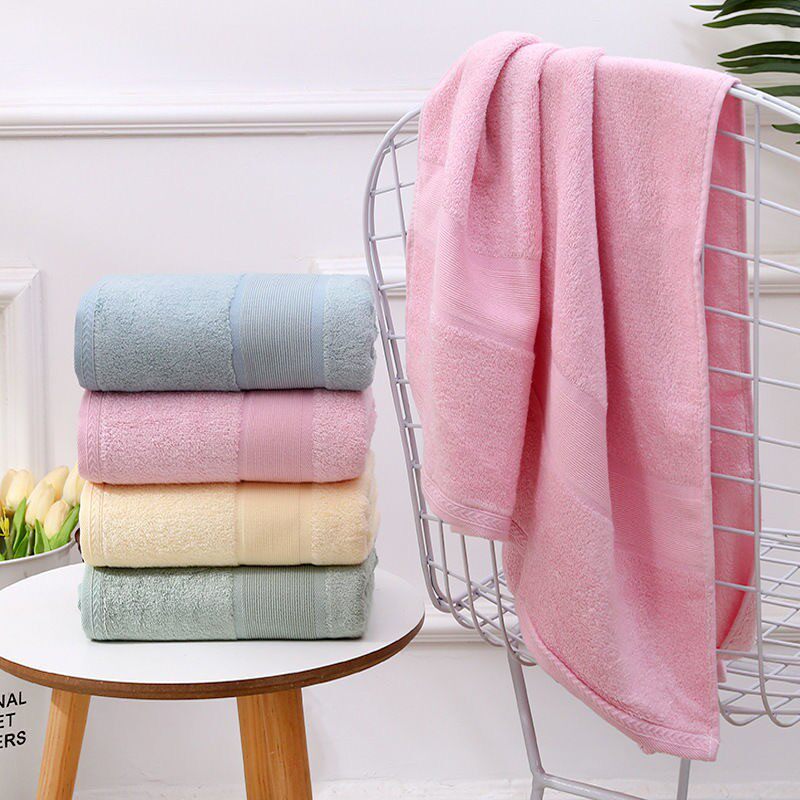 4条装好兰朵竹纤维毛巾浴巾家用竹炭比棉柔软超强抑菌吸水不掉毛