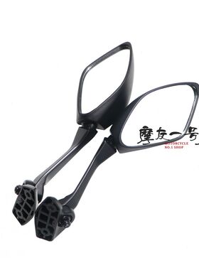 适用国三四跑车GSX250R-A反光镜左右后视镜左反光镜 右反光镜