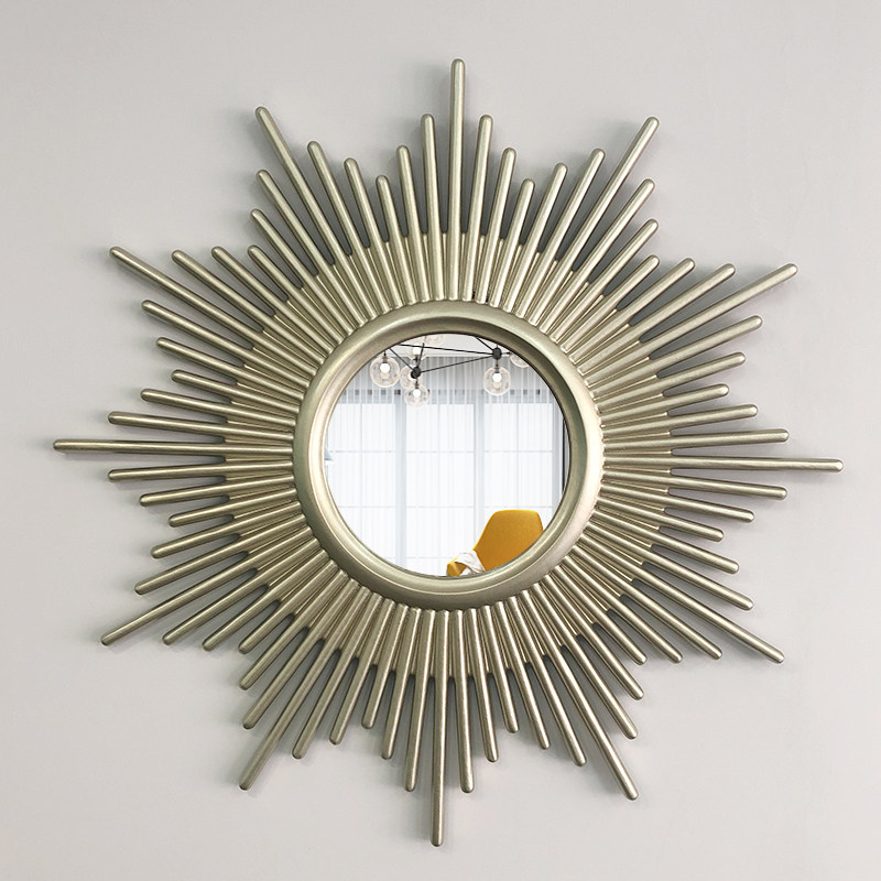 欧式装饰镜壁挂挂镜玄关镜壁炉镜镜子定制大厅背景墙挂镜餐边镜子