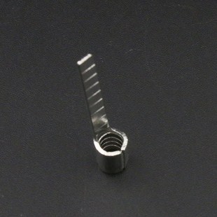 插针型纯铜线耳片形裸端子 DBN1.25 铜鼻子 1000只 冷压端子