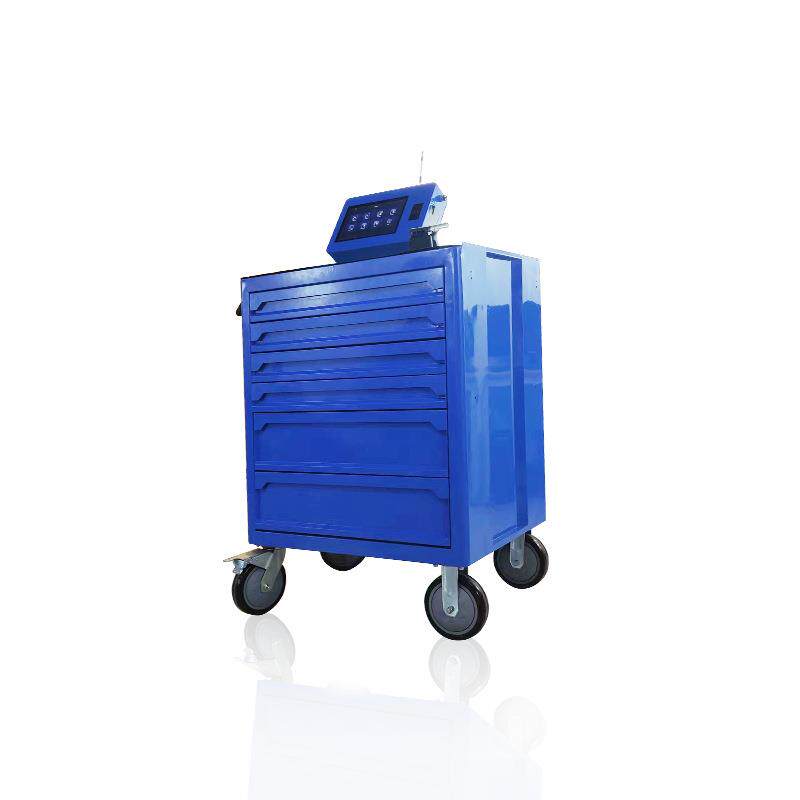 rfid智能工具车物料工具借还存取领用发放管理柜智能工具柜一体机