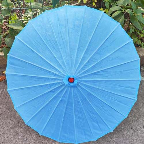 雨竹林舞蹈伞古典演出道具伞古风跳舞伞纯色红伞走秀装饰工艺伞舞