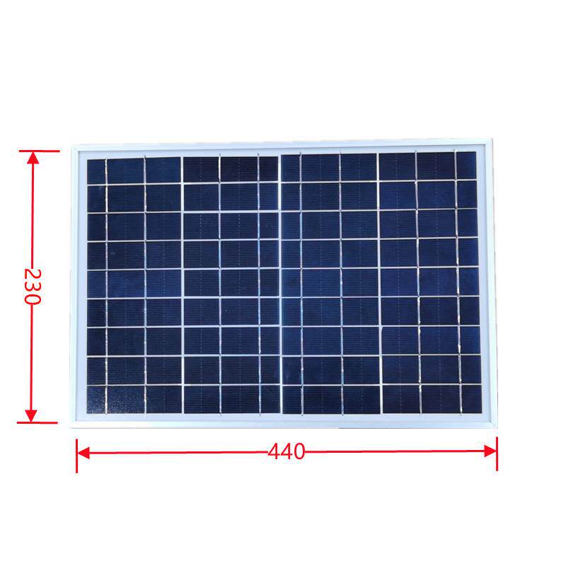 太阳能路灯板多晶硅10W太阳能小系统户外移动手机应急充电器