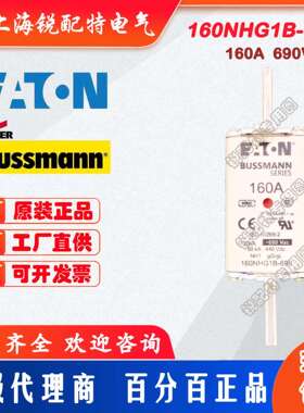 160NHG1B-690熔断器 690V 160A 巴斯曼BUSSMANN熔断器
