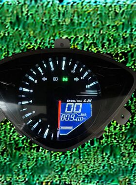 新款三阳鬼一DJ指针仪表48-120V电压通用原厂LH指针仪表液晶显示