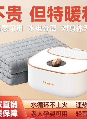 水暖电热毯2024单双人家用调温的暖脚可用冬季恒温电褥子s16025+a