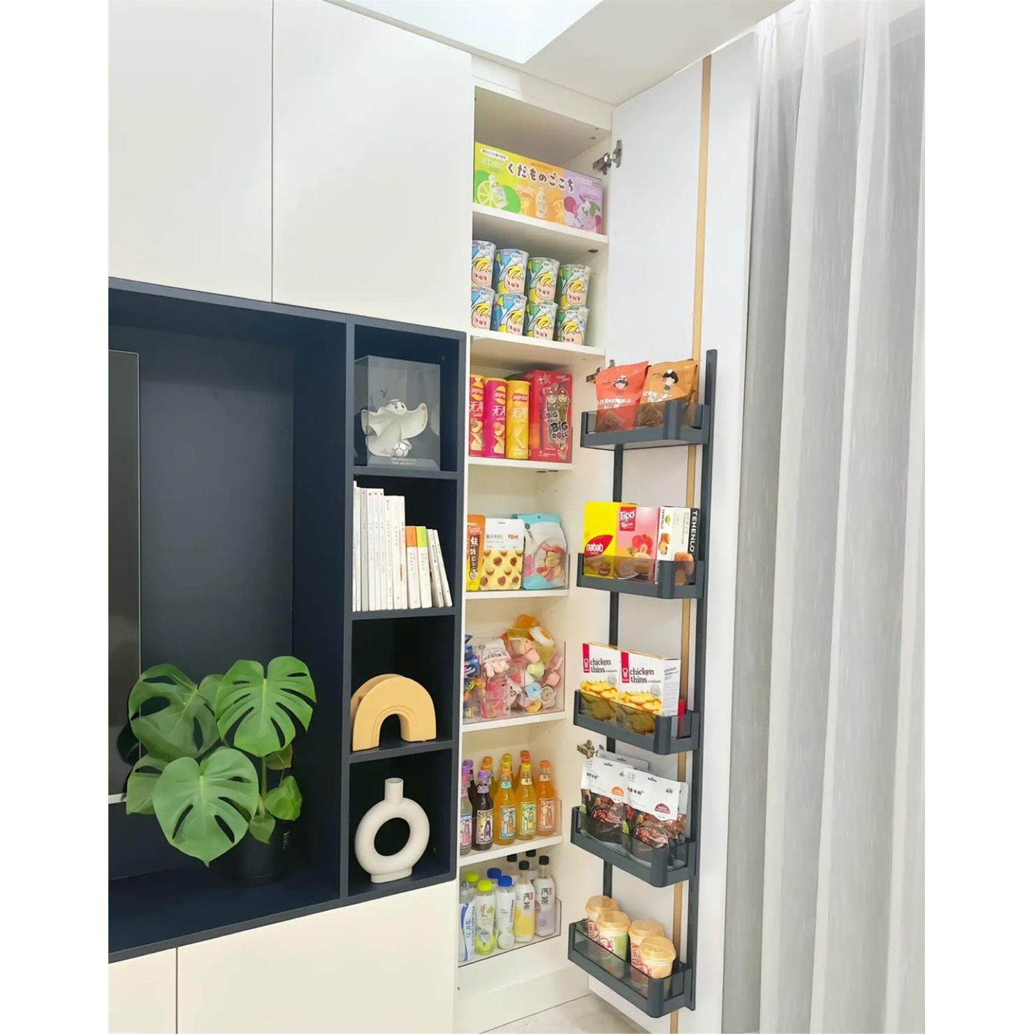 挂篮零食柜拉篮收纳拉篮柜门柜内拉篮墙面墙壁置物架大怪物拉篮,家装主材,拉篮,淘宝优惠券,粉丝福利购,淘宝优惠卷