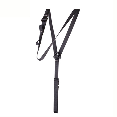 山岳胸式上升器登山固定带腹前可调式爬绳器固定攀岩安全带胸带