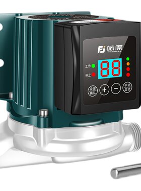 藤原家用静音地暖循环泵热水泵地热小型锅炉暖气循环泵220V屏蔽泵