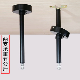 室内悬吊式广告灯箱吊杆软膜卡布吊牌灯箱广告牌吊架吊挂配件空心