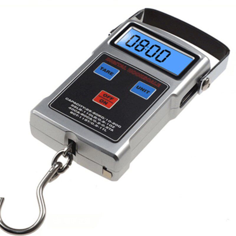 电子手提秤 带计算器带温度 市场称计价 计数吊钩秤快递