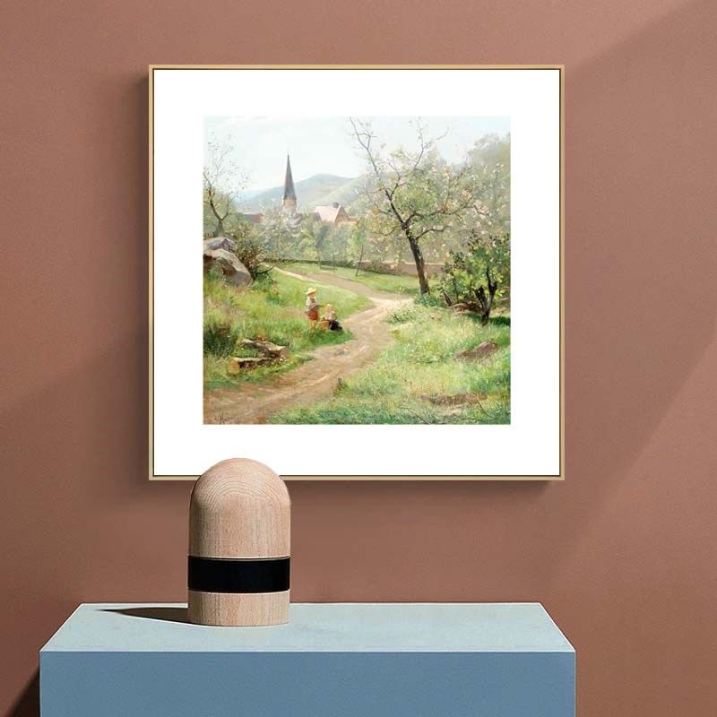 田园风格装饰画风景卧室床头餐厅饭厅门厅走廊过道客厅墙壁挂画,家居饰品,现代装饰画,淘宝优惠券,粉丝福利购,淘宝优惠卷