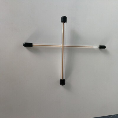 透明香管PC管塑料香管 线香管样品包装管长短款试用装100支6*5mm