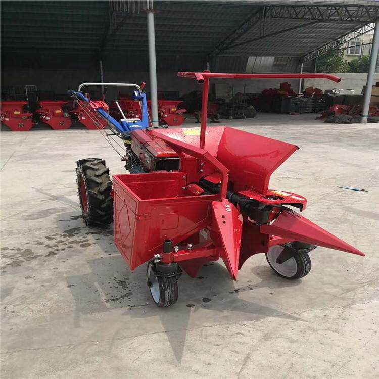 柴油苞谷收割机 手扶配套玉米收获机 电启动单行玉米扒皮机,农机/农具/农膜,粮仓/谷仓,淘宝优惠券,粉丝福利购,淘宝优惠卷