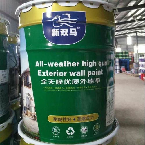外墙漆防水防晒乳胶漆外墙涂料室外耐久油漆卫生间白色彩色墙面漆
