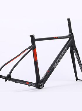 峰大MOSSO710TCS公路桶轴车架碳纤维前叉 宽胎700*38C