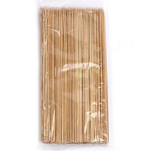 广东碳化强硬烧烤竹签2.5mm 25cm约6000支炸串烤香肠签子