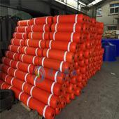 广西20 1米河道拦污浮筒 挂网发泡拦污漂浮体