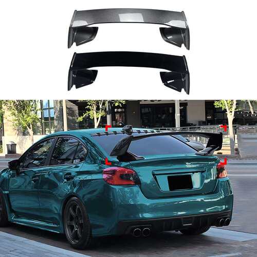 适用斯巴鲁Subaru WRX STI VA 2015-2021大尾翼扰流板跨境改装