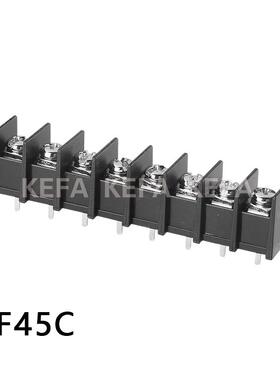 科发栅栏式PCB接线端子KF45C中脚/KF45S边脚-9.5mm 300V/30A