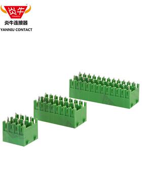 YN15EDGVHBN/KF2EDGKVG/MCDNV1.5-G1双层插拔式3.81mm接线端子台