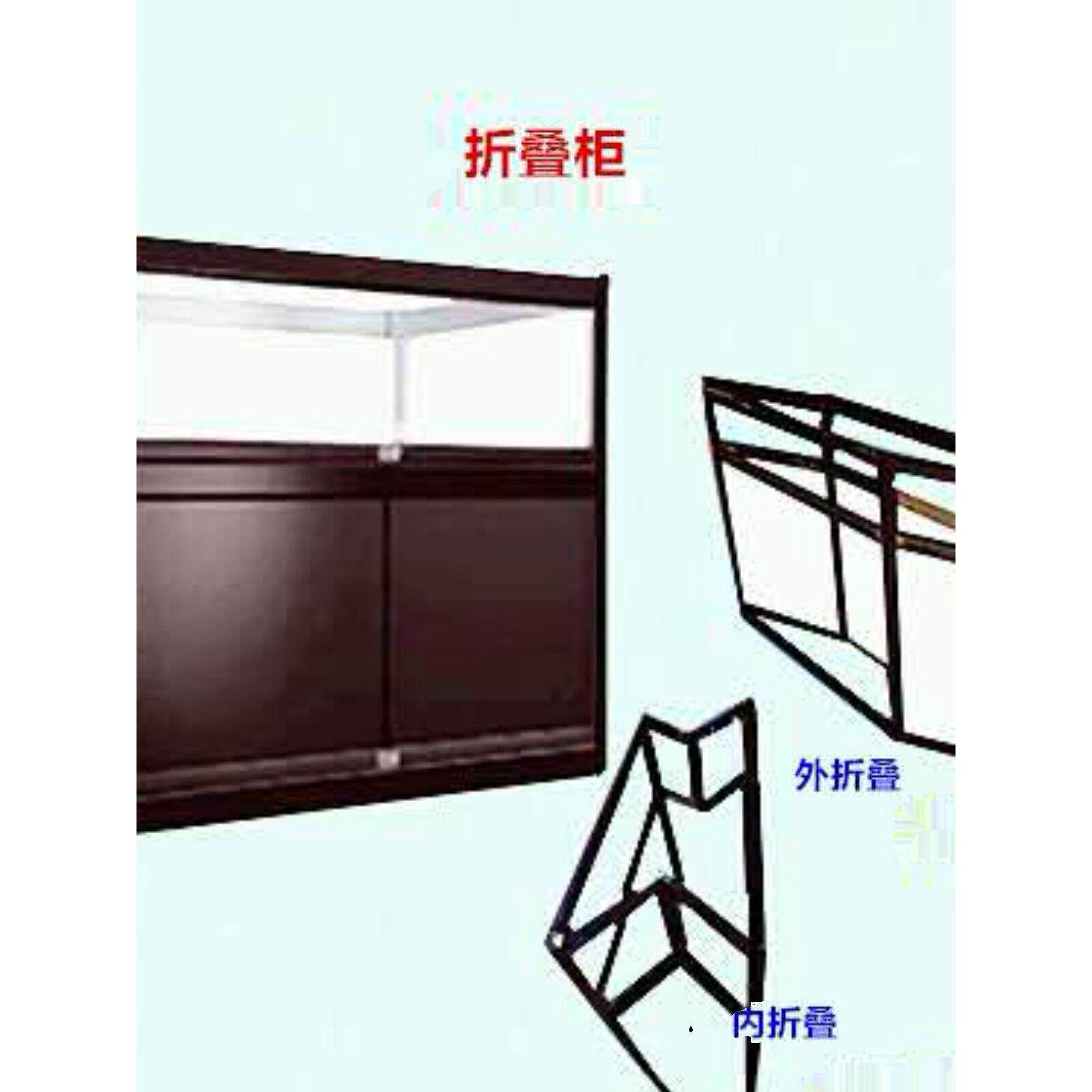 折叠式展示柜型材定制折叠式柜台珠宝柜展览租赁柜台古董柜台