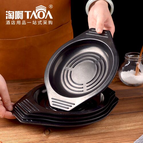 砂锅煲底座托盘商用黄焖鸡煲仔锅石锅底垫鸡公煲铁锅耐高温隔热垫