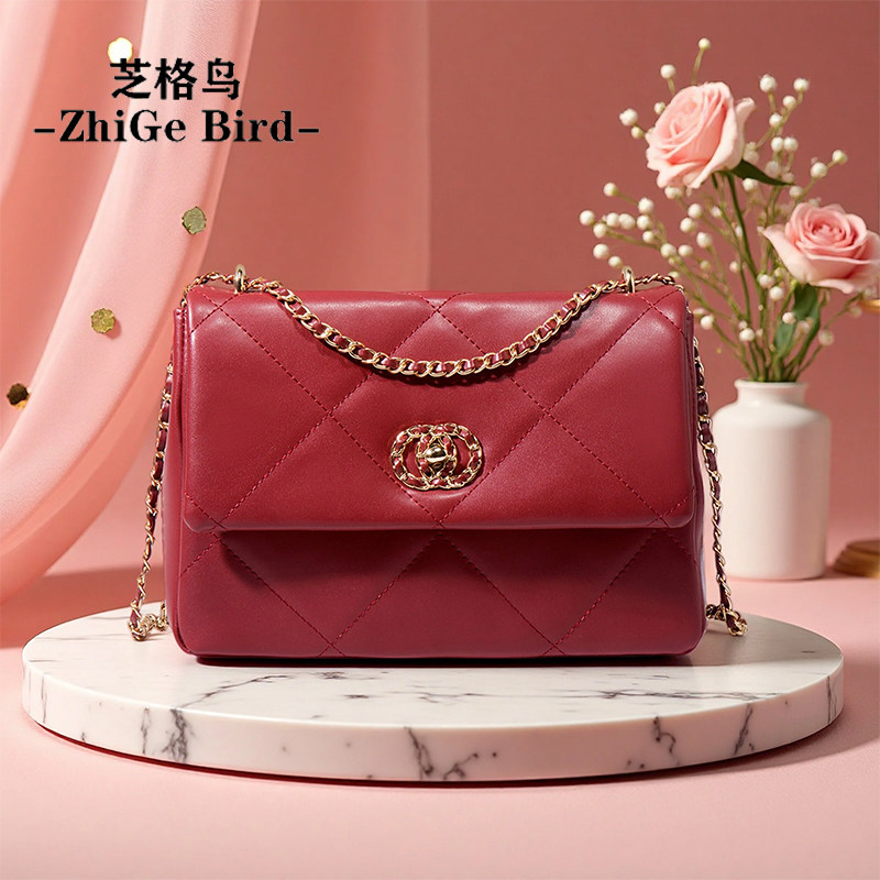芝格鸟包包2025新款秋冬斜挎链条女包大容量bags高级感结婚新娘包,箱包皮具/热销女包/男包,通用款女包,淘宝优惠券,粉丝福利购,淘宝优惠卷