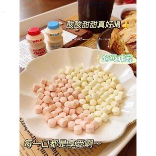 糖德酷老酸奶风味奶片糖酸奶压片糖乳酸菌糖小瓶罐糖果
