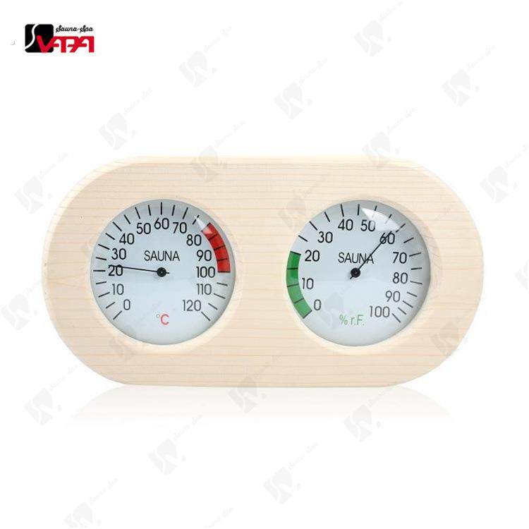 泳池桑拿设备 桑拿汗蒸干蒸湿蒸房配件温湿度表 桑拿温湿度计