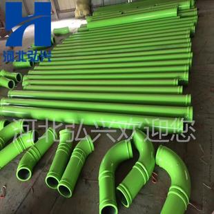 泵管弯头加直段 泵车爬坡加长弯管