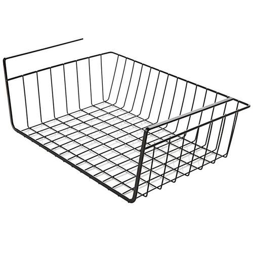 9WOR厨房橱柜隔板下挂篮衣柜分层收纳架宿舍学生挂架整理置物架