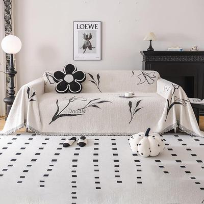 新款全盖沙发巾盖布四季通用防尘沙发垫子一片式防滑坐垫沙发套罩