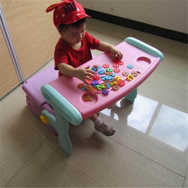 9U儿童桌椅两用幼儿一体学习桌宝宝储物椅沙发二合一多功能塑料椅,住宅家具,儿童凳,淘宝优惠券,粉丝福利购,淘宝优惠卷