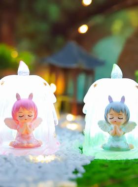 安妮宝贝祈祷小夜灯星星灯创意ins女生卧室床头柜氛围装饰小台灯