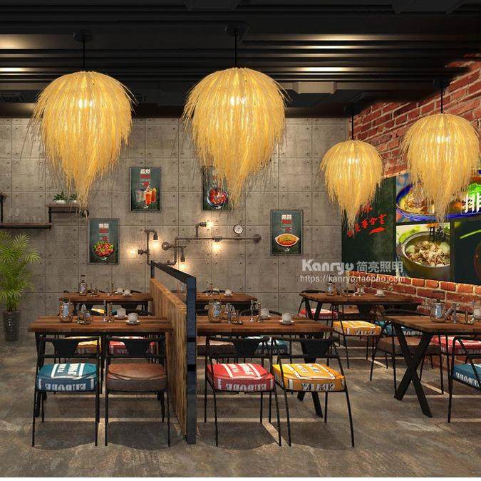 东南亚吊灯简约餐厅吧台客厅艺术竹编创意咖啡厅田园松果藤艺吊灯,家装灯饰光源,智能吊灯,淘宝优惠券,粉丝福利购,淘宝优惠卷