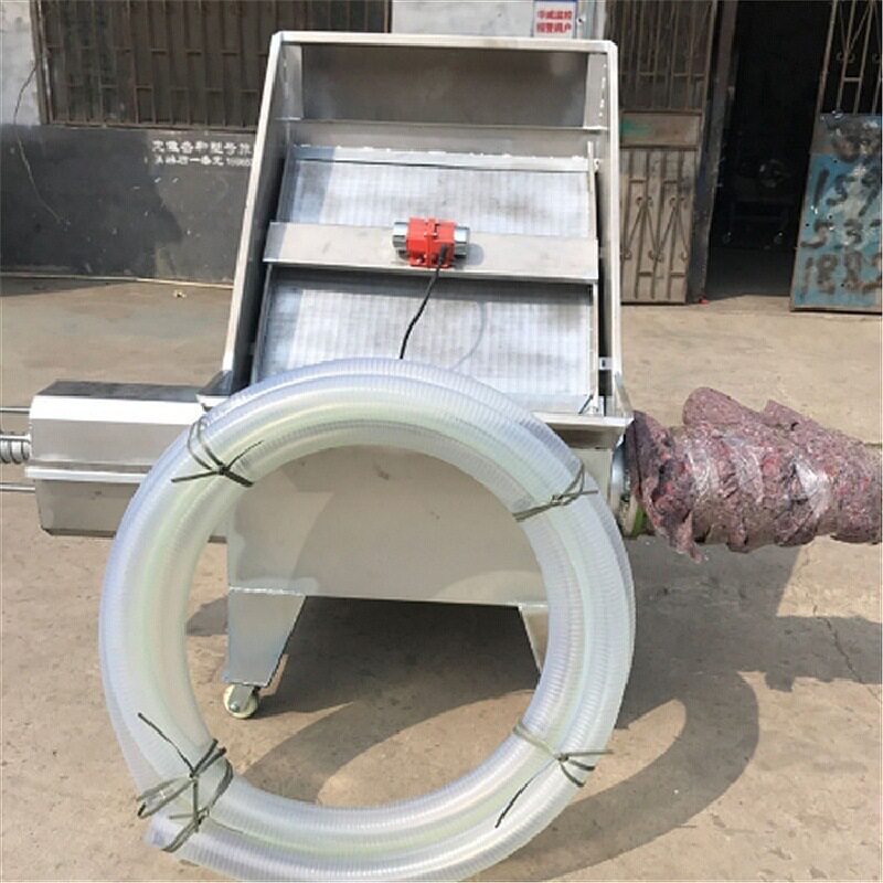 厂家直发不锈钢固液分离机 蛋鸡粪便脱水机 环保型粪污处理机