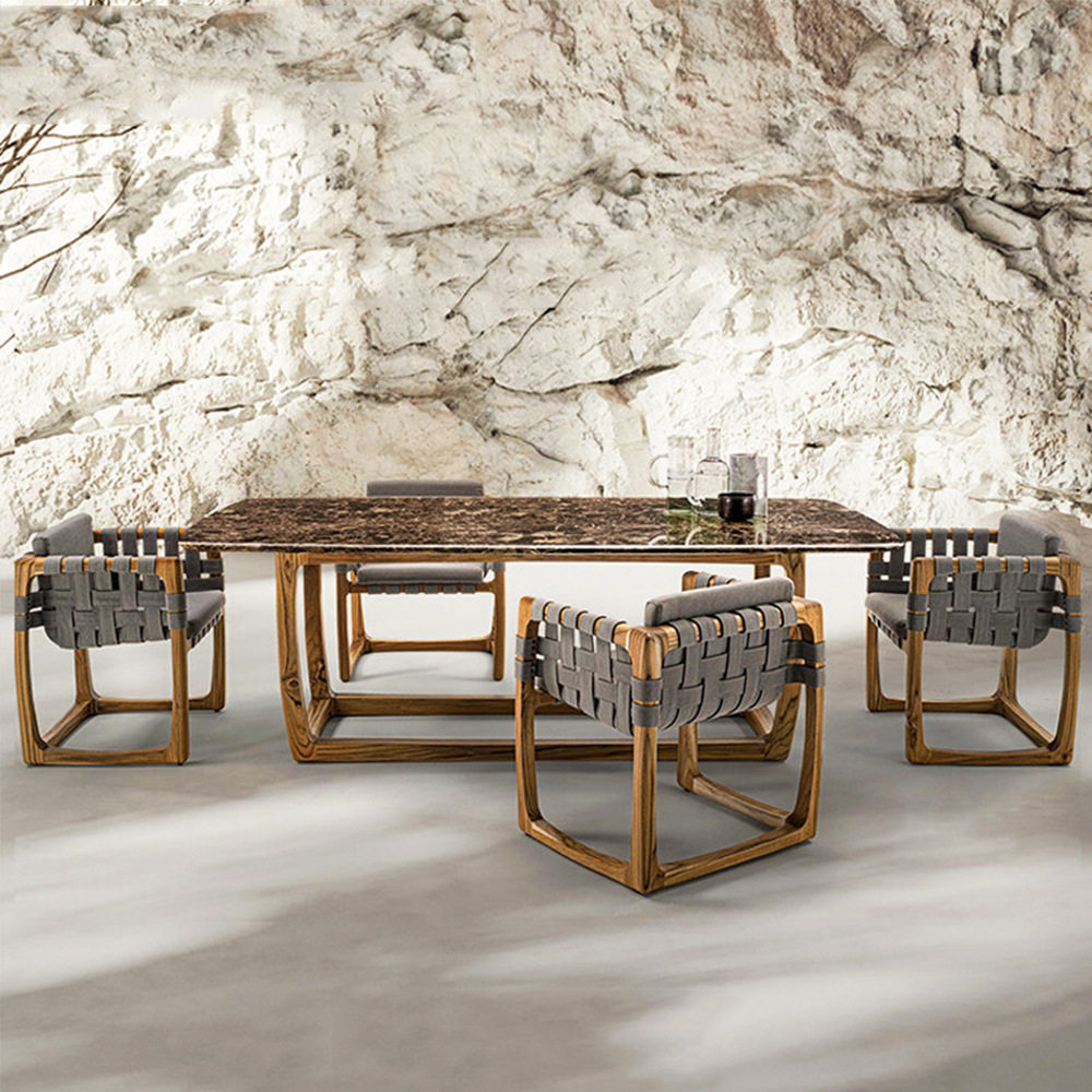 户外藤编沙发室外庭院柚木家具防雨防晒酒店别墅阳扶手椅花园组合,住宅家具,户外沙发,淘宝优惠券,粉丝福利购,淘宝优惠卷