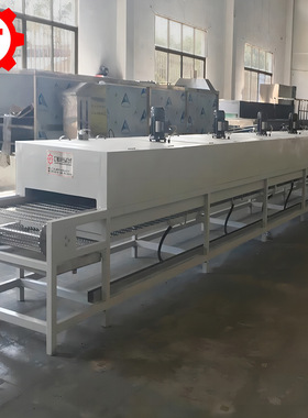 恒泰厂家制作不锈钢烘干隧道炉  特氟龙网带输送线 带式烘干机