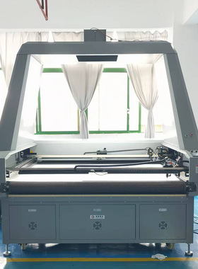 ccd视觉激光裁布机布料烧花机1816双规四头互移切割机智能裁剪