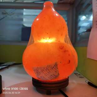 鹽燈喜马拉雅盐灯 葫芦盐灯 雕刻造型灯 福禄盐灯厂家