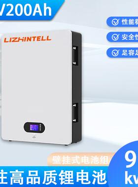 壁挂式48v200ah家庭储能电池太阳能光伏家庭储能磷酸铁锂Lifepo4