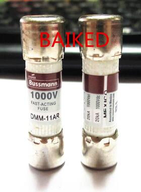 万用表Bussmann 1000V FAST-ACTING FUSE 1KV DMM-11AR 11A保险丝